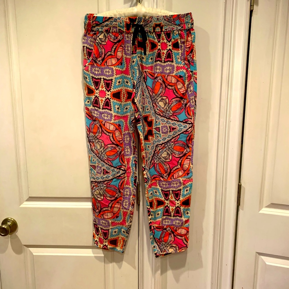 Leifnotes silk top & pant set for Anthropologie